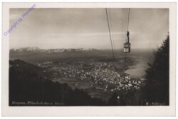 Bregenz, Pfänderbahn u. Säntis