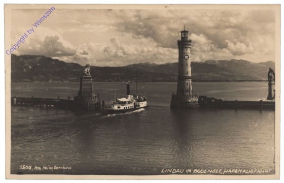 Lindau im Bodensee, Hafenausfahrt