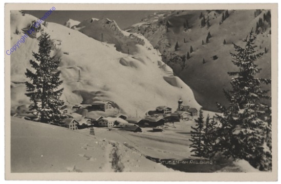 Stuben am Arlberg, Ortsansicht