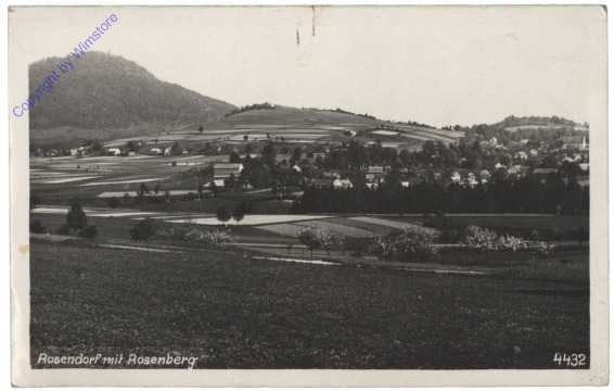 Rosendorf, mit Rosenberg