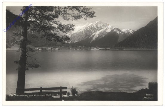 Achensee, Ein Sommertag am Achensee, das Juwel Tirols