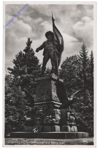 Innsbruck, Andreas Hofer-Denkmal am Berg Isel