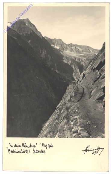 Mayrhofen, "In den Wänden" / Weg zur Berliner Hütte