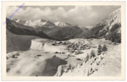 Berwang, Blick gegen Lechtaler Alpen