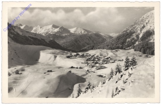 Berwang, Blick gegen Lechtaler Alpen