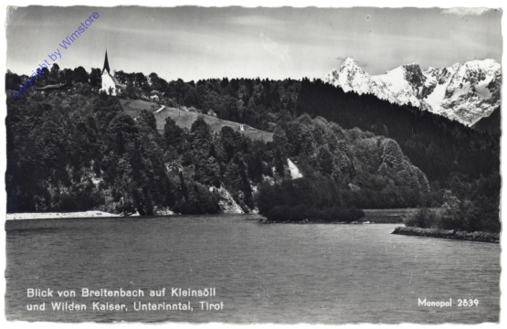 Breitenbach, Blick auf Kleinsöll und Wilden Kaiser