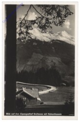Mittersill, Blick auf den Alpengathof Breitmoos mti Hohenthauern