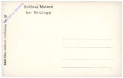 Brixlegg, Schloss Matzen