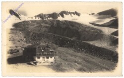 Sölden, Vergnathütte mit Vergnatgletscher