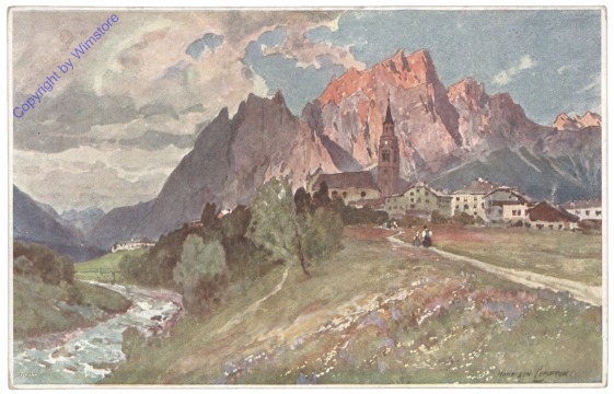 Cortina d'Ampezzo, gegen Pagagnon, Dolomiten