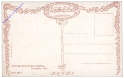 Predazzo, Rollepaß mti den Cimon della Pala, Dolomiten