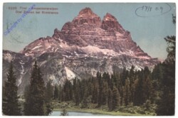Dolomiten, Ampezzaneralpen, Drei Zinnen bei Rimbianco