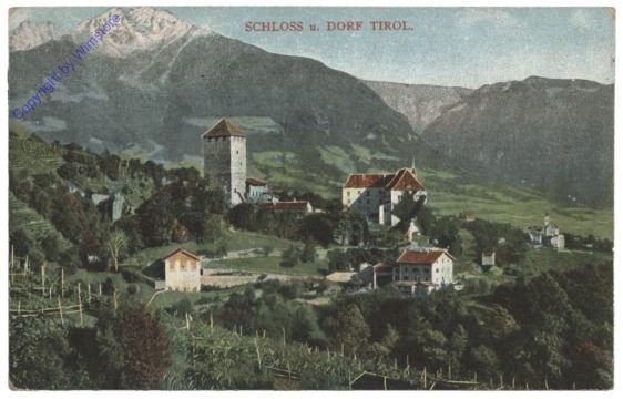 Tirolo, Schloss u. Dorf Tirol