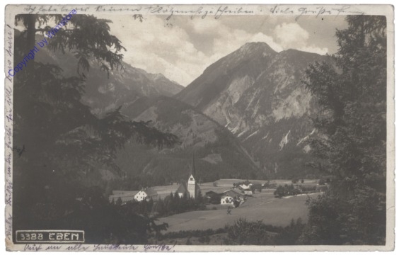 Eben am Achensee, Ortsansicht