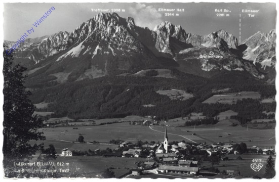 Ellmau, mit Wildem Kaiser