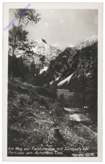 Pertisau, Falzturnalpe mit Sonnjoch