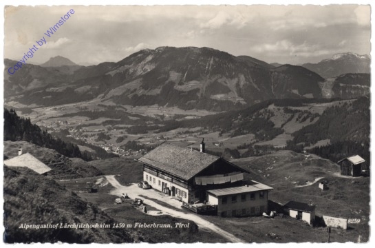 Fieberbrunn, Alpengasthof Lärchfilzhochalm