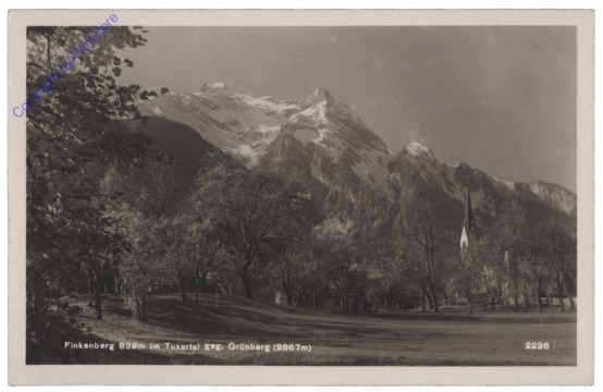 Finkenberg, im Tuxertal geg. Grünberg