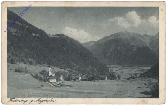 Finkenberg, gegen Mayrhofen