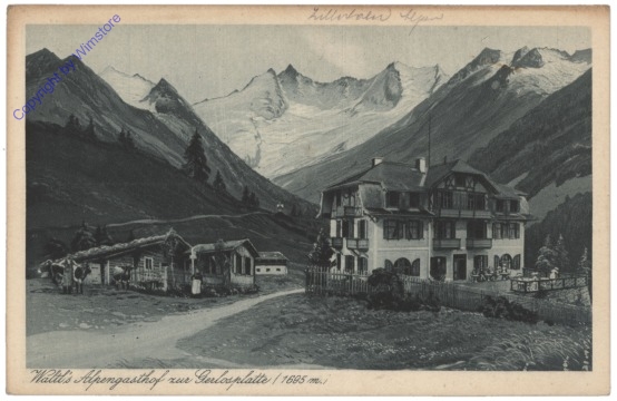 Krimml, Waltl's Alpengasthof zur Gerlosplatte