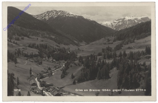 Gries am Brenner, gegen Tribulaun