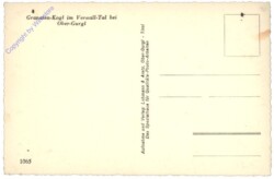 Gurgl, Ober-Gurgl, Granaten-Kogl im Verwall-Tal