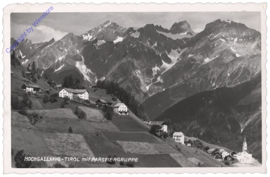 Hochgallmig, mit Parseiergruppe