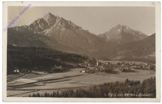 Igls, mit Serles u. Habicht