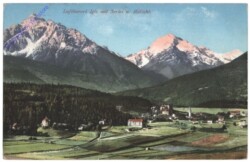 Igls, Luftkurort mit Serles u. Habicht