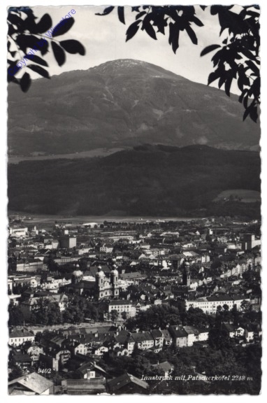Innsbruck, mit Patscherkofel