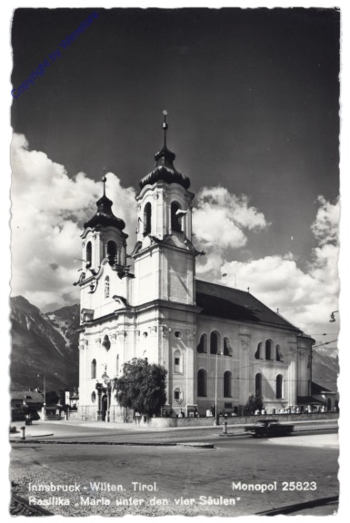 Innsbruck, Wilten, Basilika "Maria unter den vier Säulen"