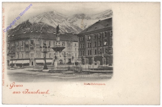 Innsbruck, Rudolfsbrunnen