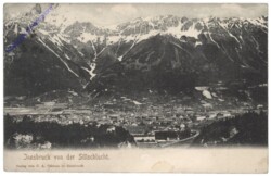Innsbruck, von der Sillschlucht