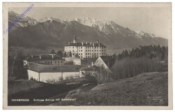 Innsbruck, Schloss Amras mit Bettelwurf