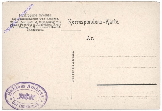 Innsbruck, Schloss Amras, Erzherzog Ferdinand II. von Tirol, Philippine Welser