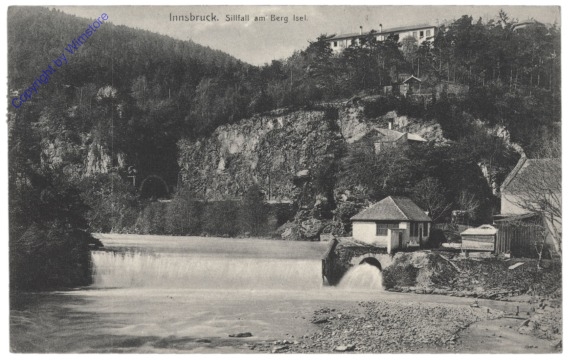 Innsbruck, Sillfall am Berg Isel