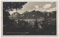 Innsbruck, Berg Isel mit Brandjoch