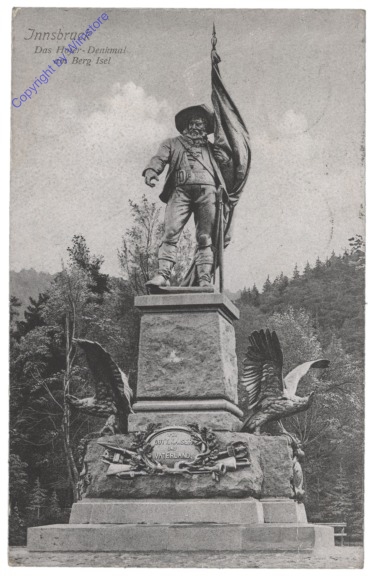 Innsbruck, Das Hofer-Denkmal am Berg Isel