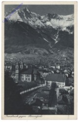 Innsbruck, gegen Brandjoch