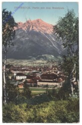 Innsbruck, Partie mit dem Brandjoch