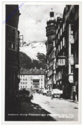Innsbruck, Herzog Friedrich Straße und Goldenes Dachl