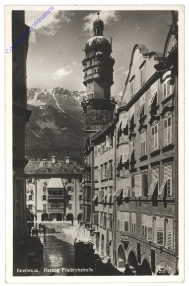 Innsbruck, Herzog Friedrichstrasse