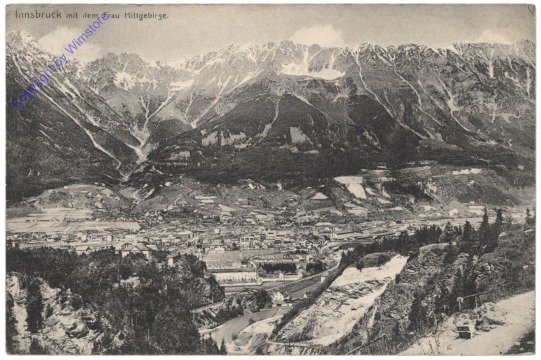 Innsbruck, mit dem Frau Hittgebirge