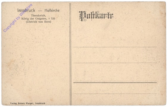 Innsbruck, Hofkirche, Theodorich, König der Ostgoten