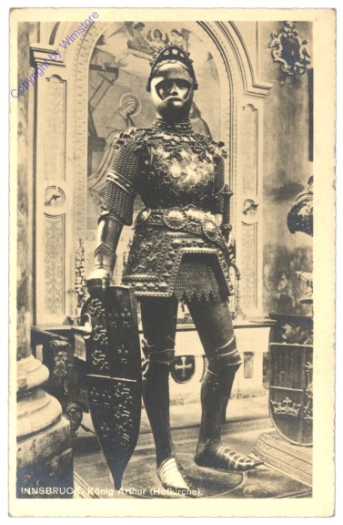 Innsbruck, Hofkirche, König Arthur