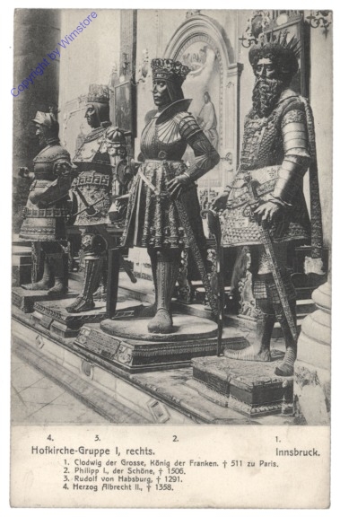 Innsbruck, Hofkirche, Gruppe I, rechts