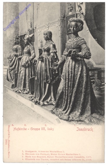 Innsbruck, Hofkirche, Gruppe III, links