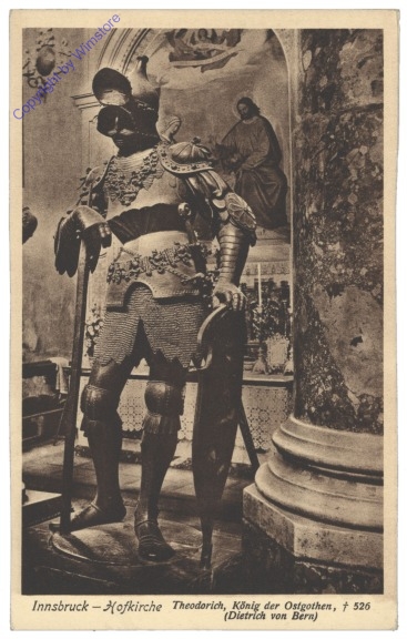 Innsbruck, Hofkirche, Theodorich, König der Ostgoten