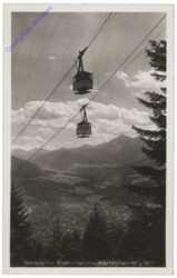 Innsbruck, Nordkettenbahn Wagenkreuzung