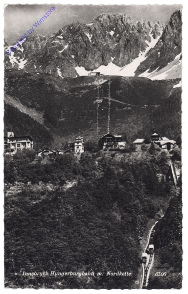Innsbruck, Hungerburg mit Nordkette